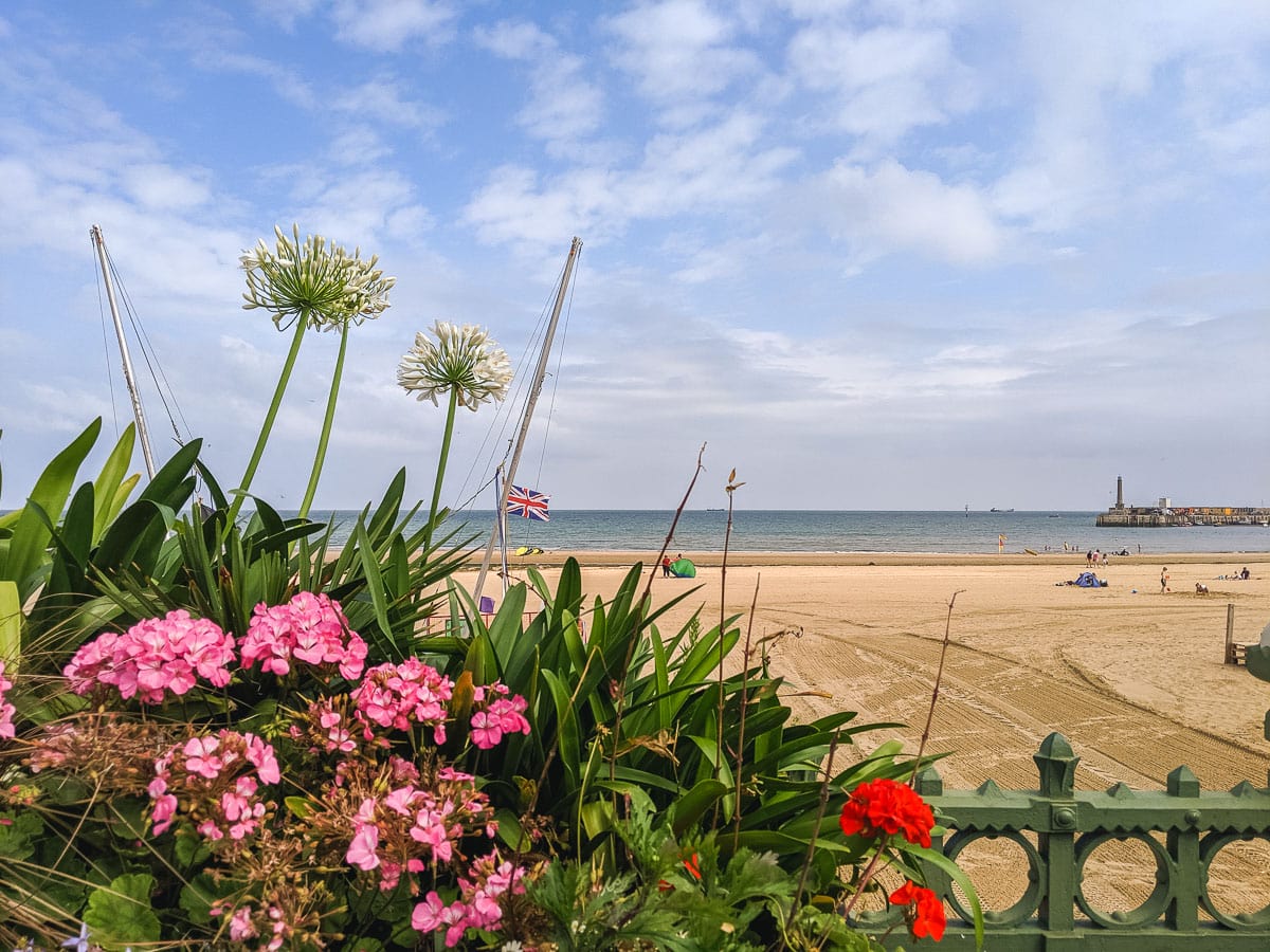 Margate Beach - one of our favourite seaside day trips from London