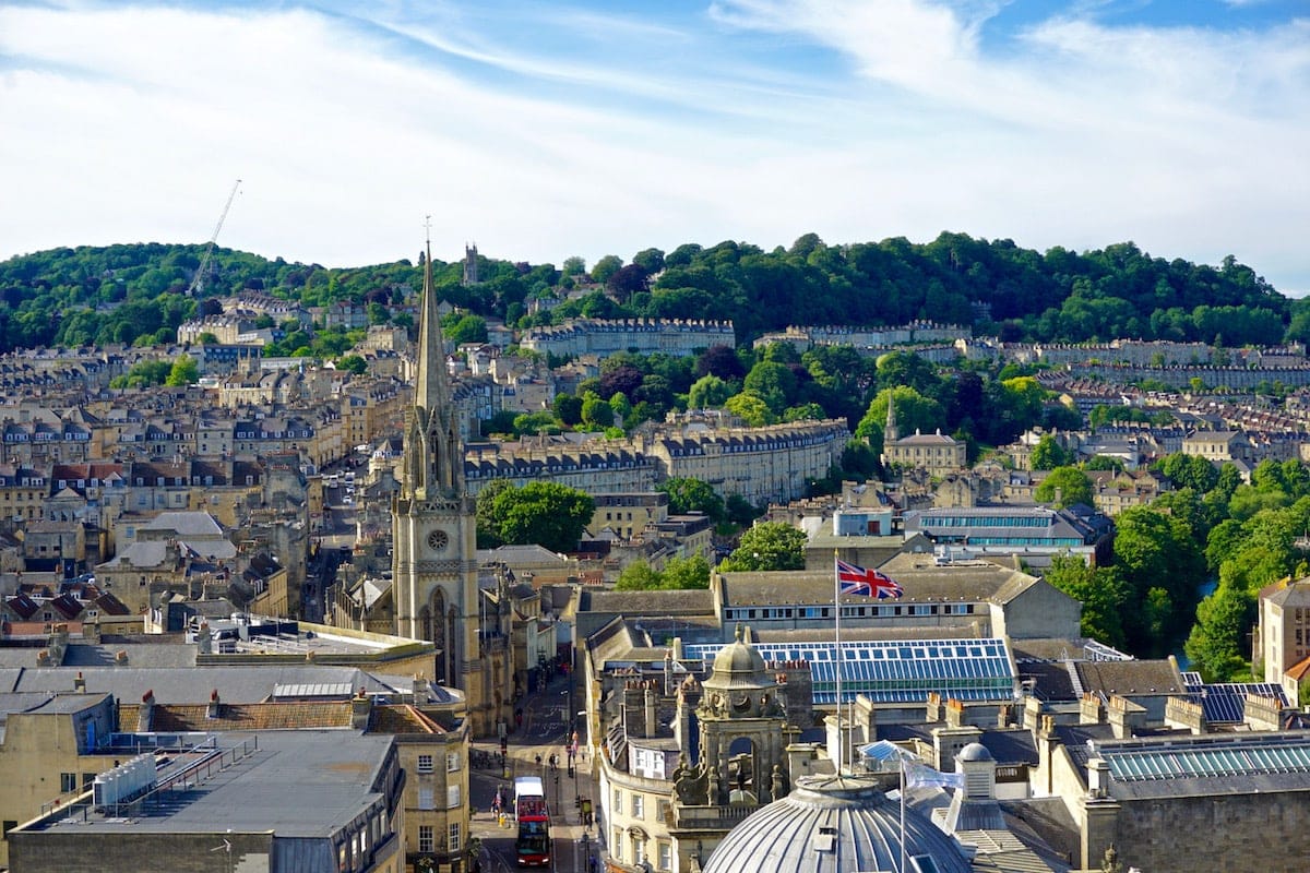 View from Bath Abbey