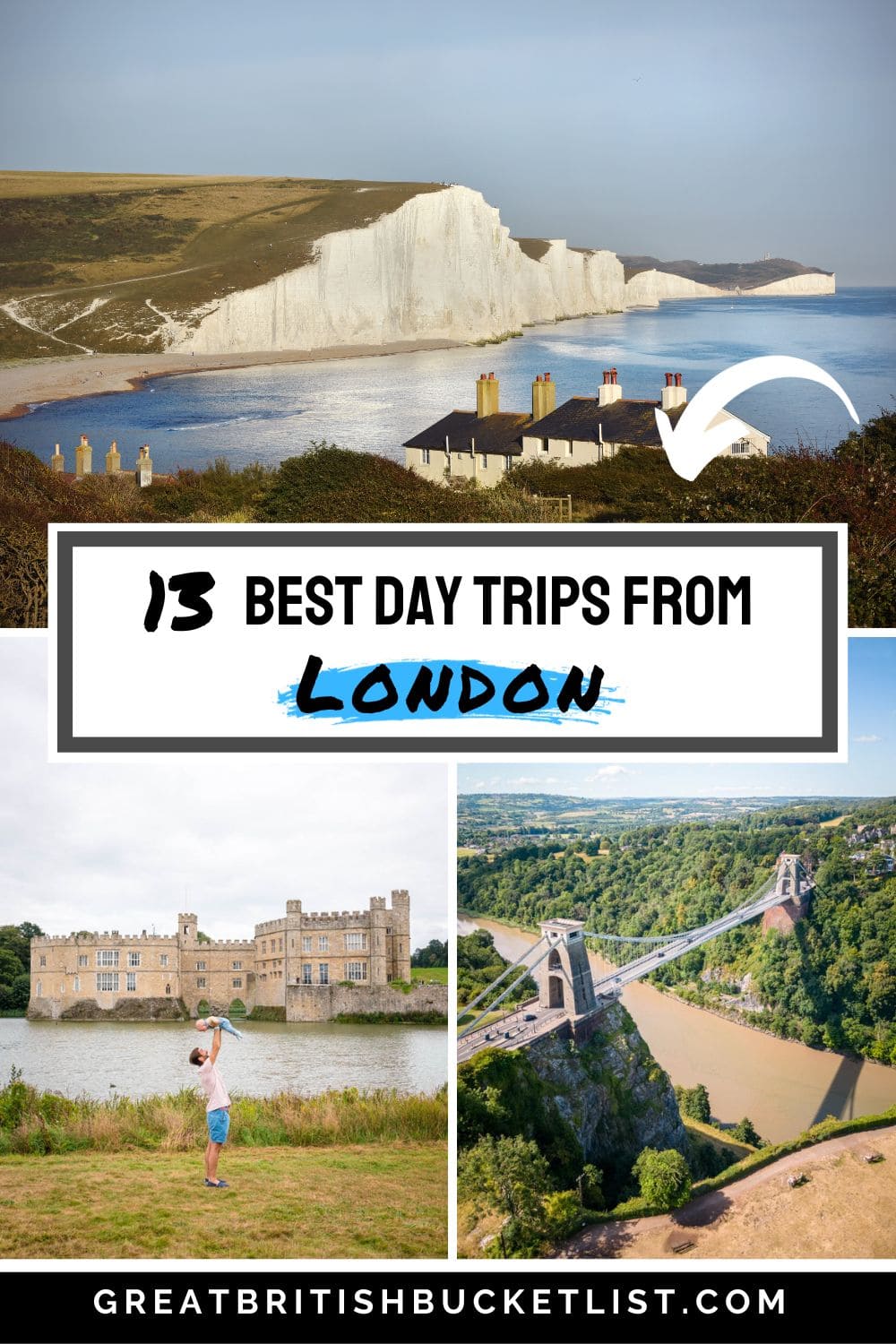 13 BEST Day Trips from London by Train